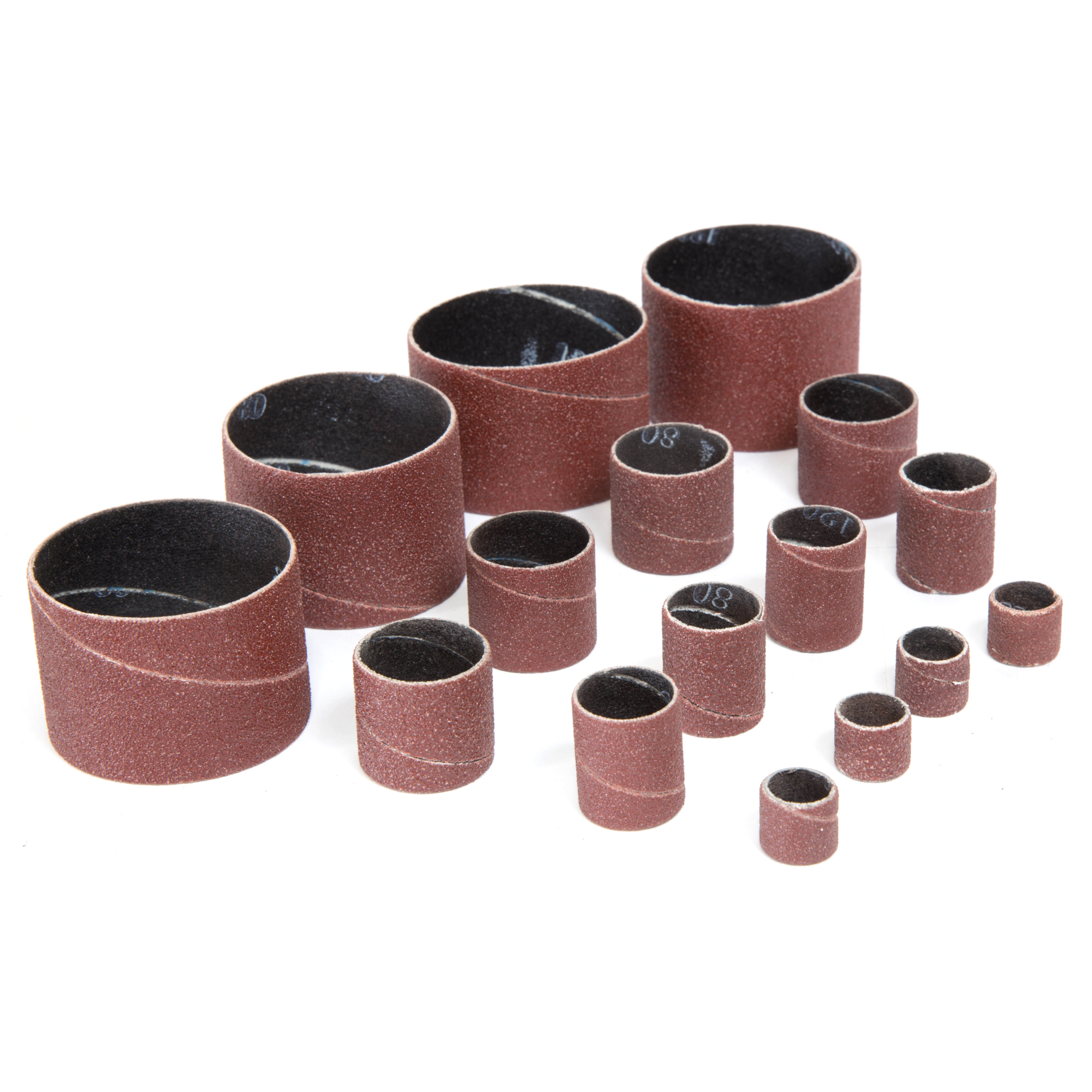 WEN DS164SPC 16-Piece Replacement Sanding Drum Sandpaper Kit Assorted Grits